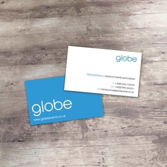 Globe Business Cards